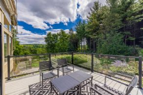 Main deck - Country homes for sale and luxury real estate including horse farms and property in the Caledon and King City areas near Toronto