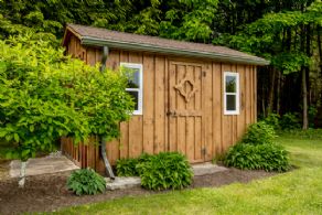 Shed - Country homes for sale and luxury real estate including horse farms and property in the Caledon and King City areas near Toronto