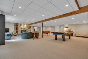 Lower Level Walk-out - Country homes for sale and luxury real estate including horse farms and property in the Caledon and King City areas near Toronto