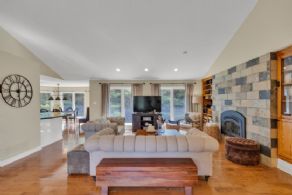 Main Floor Living Room - Country homes for sale and luxury real estate including horse farms and property in the Caledon and King City areas near Toronto