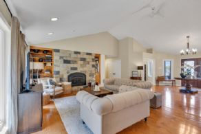 Main Floor Living Room - Country homes for sale and luxury real estate including horse farms and property in the Caledon and King City areas near Toronto