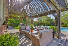 Patio - Country homes for sale and luxury real estate including horse farms and property in the Caledon and King City areas near Toronto