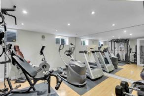 Gym - Country homes for sale and luxury real estate including horse farms and property in the Caledon and King City areas near Toronto