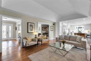 Living Room - Country homes for sale and luxury real estate including horse farms and property in the Caledon and King City areas near Toronto