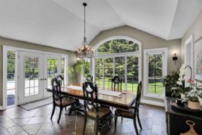 Dining Room - Country homes for sale and luxury real estate including horse farms and property in the Caledon and King City areas near Toronto