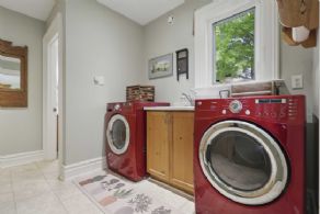 Main Floor Laundry - Country homes for sale and luxury real estate including horse farms and property in the Caledon and King City areas near Toronto