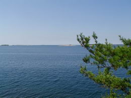 Northwest view to Evelyn Island and Red Rock - Country homes for sale and luxury real estate including horse farms and property in the Caledon and King City areas near Toronto